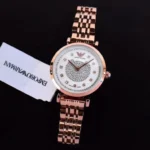 EMPORIO ARMANI AR 7A ROSEGOLD BELT