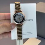 EMPORIO ARMANI AR 7A ROSEGOLD BELT