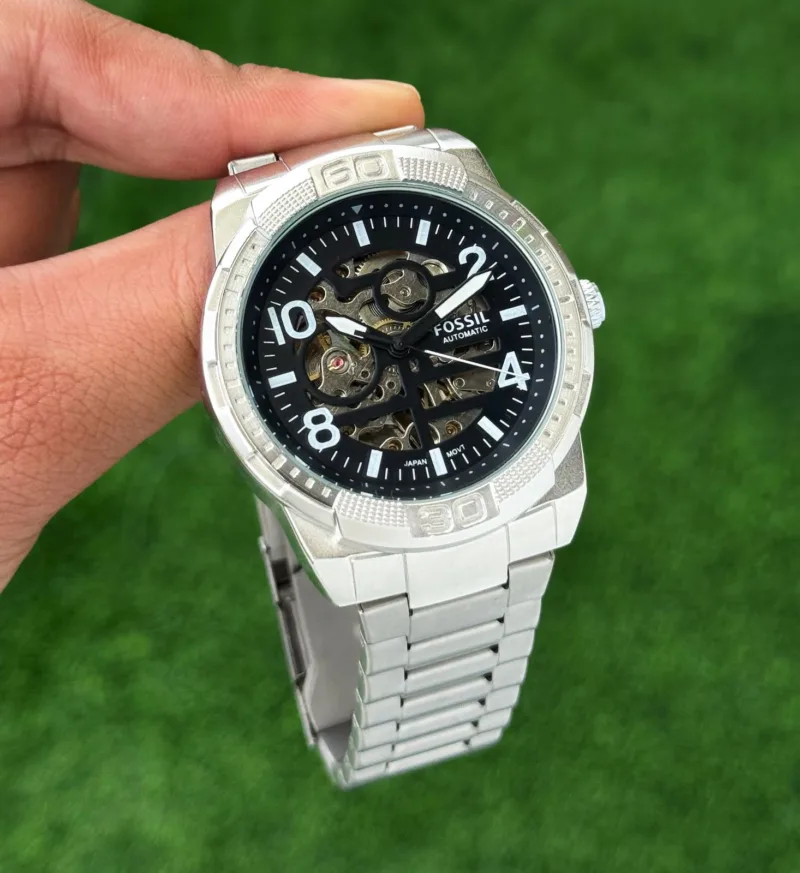 FOSSIL OPEN BACK SKELETON DIAL 7AAA PREMIUM AUTOMATIC