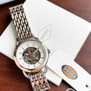 Fossil Rose Gold Band Combo