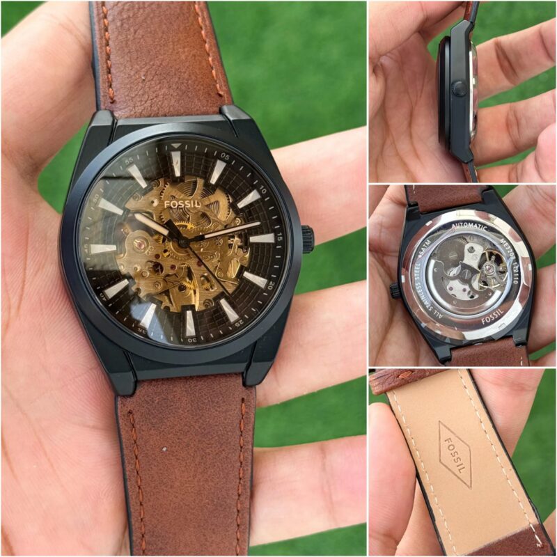 FOSSIL SKELETON DIAL 7AAA PREMIUM AUTOMATIC