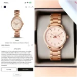 FOSSIL TAILOR’S STAINLESS STEEL ROSEGOLD 7AA PREMIUM