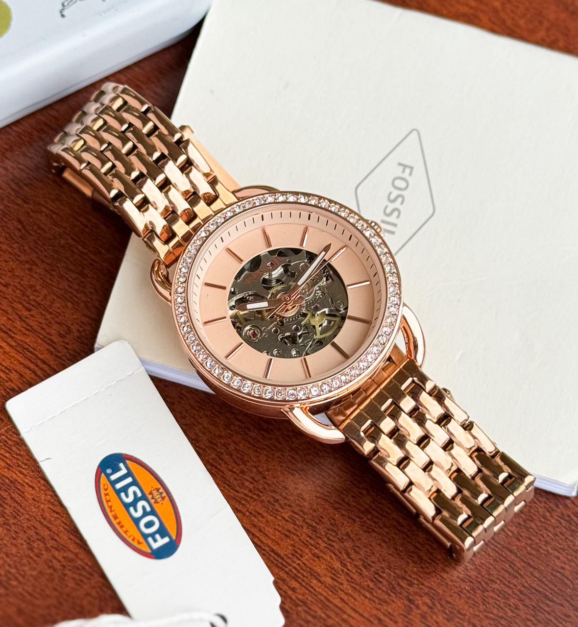 Fossil Womens Rose Gold
