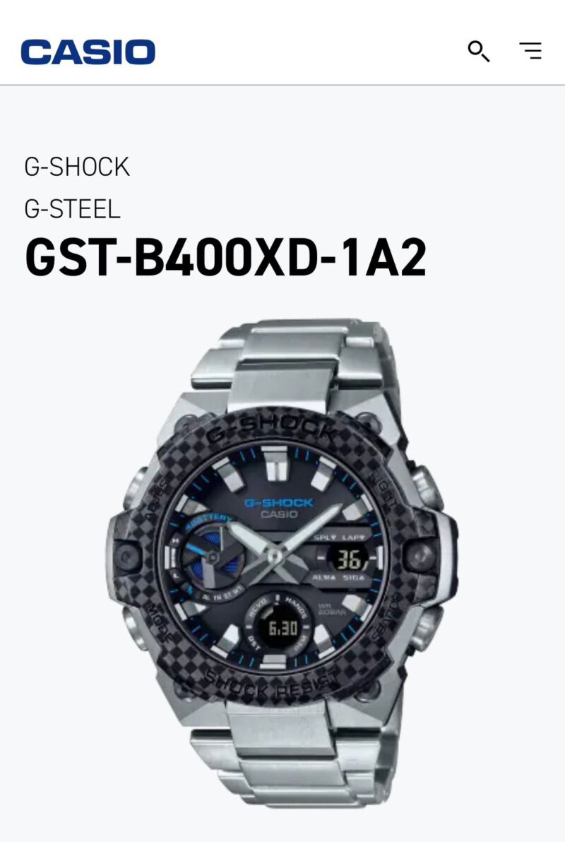 G SHOCK G STEEL 7AAA PREMIUM AUTOMATIC