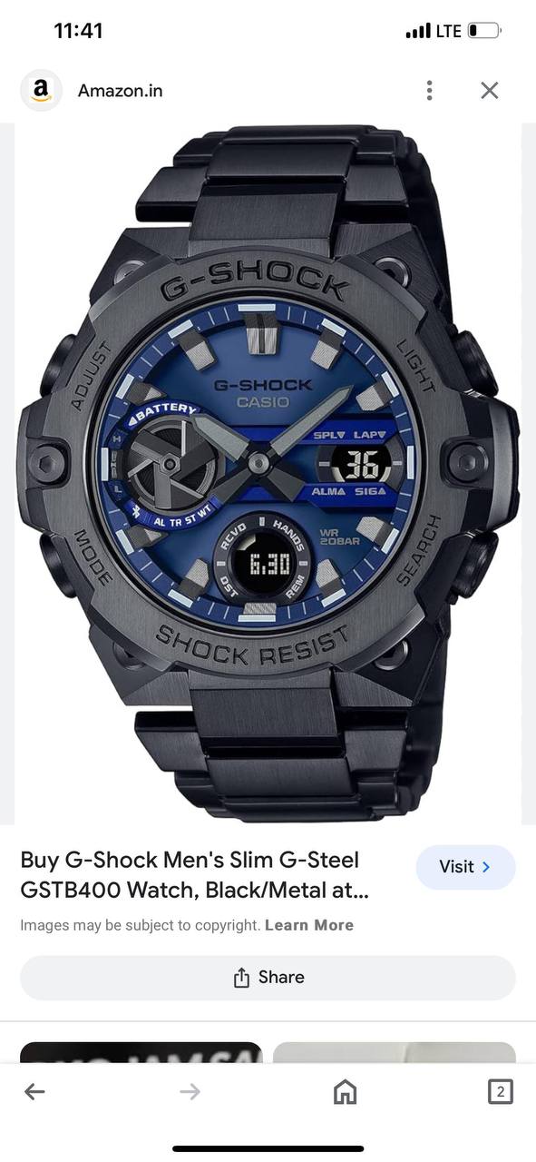 G-Shock G-STEEL GST-B400