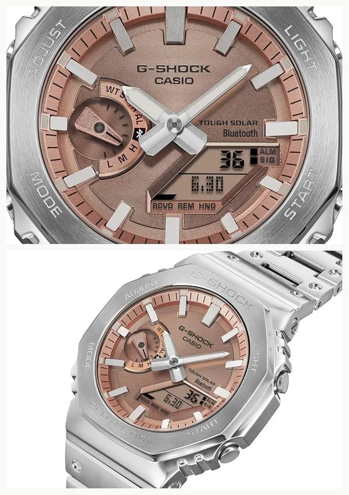 G SHOCK GA-2100 CLASSIC 7AAA PREMIUM STAINLESS STEEL