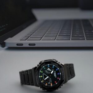 G shock Gm 2100D Black Rainbow