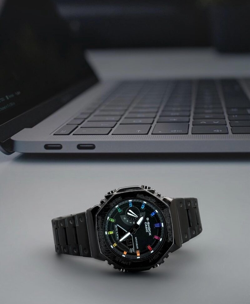 G shock Gm 2100D Black Rainbow G shock Gm 2100D Black Rainbow