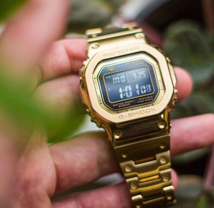 G-Shock Watch for Men in Gold G-Shock Watch for Men in Gold