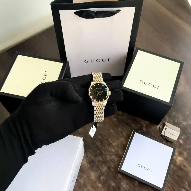⁠Gucci G-Timeless Slim Bee
