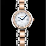 LONGINES PRIMALUNA 7AA PREMIUM SILVER ROSEGOLD