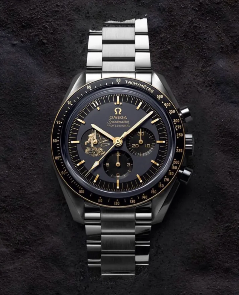 OMEGA SPEEDMASTER APOLLO-11 7AA PREMIUM BLACK DIAL