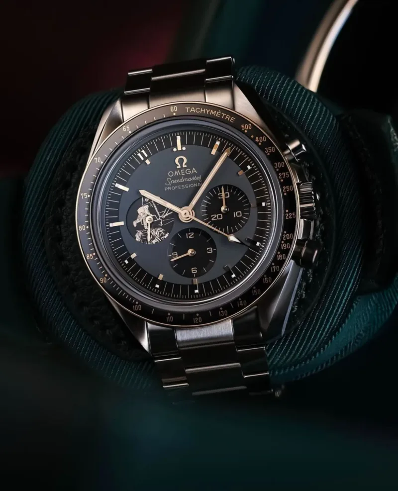 OMEGA SPEEDMASTER APOLLO-11 7AA PREMIUM BLACK DIAL
