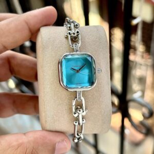 TIFFANY & CO. HARDWEAR GRECA & SOPHISTICATION BLUE DIAL